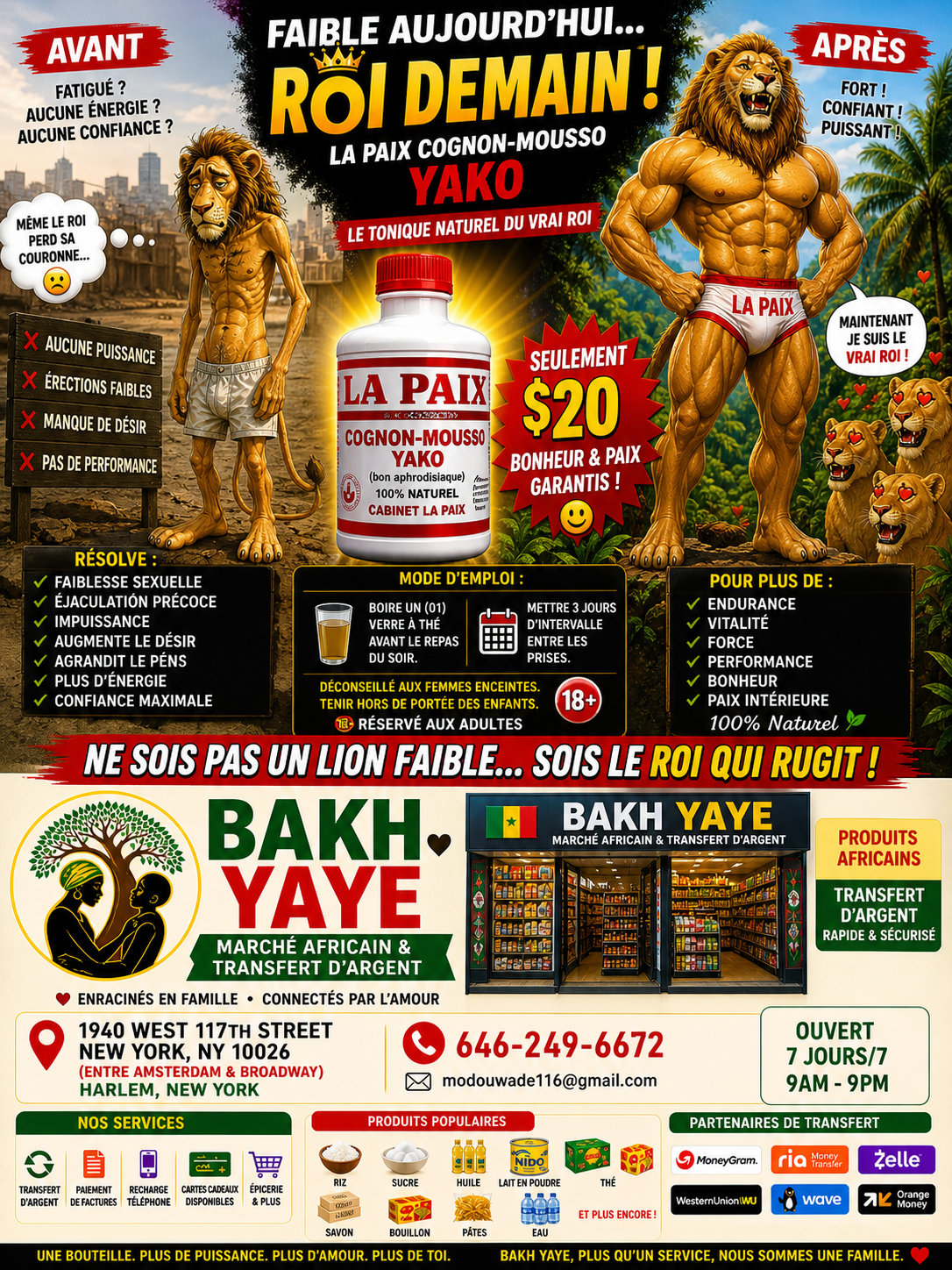 LA PAIX – Congnon-Mousso Yako Herbal Mixture