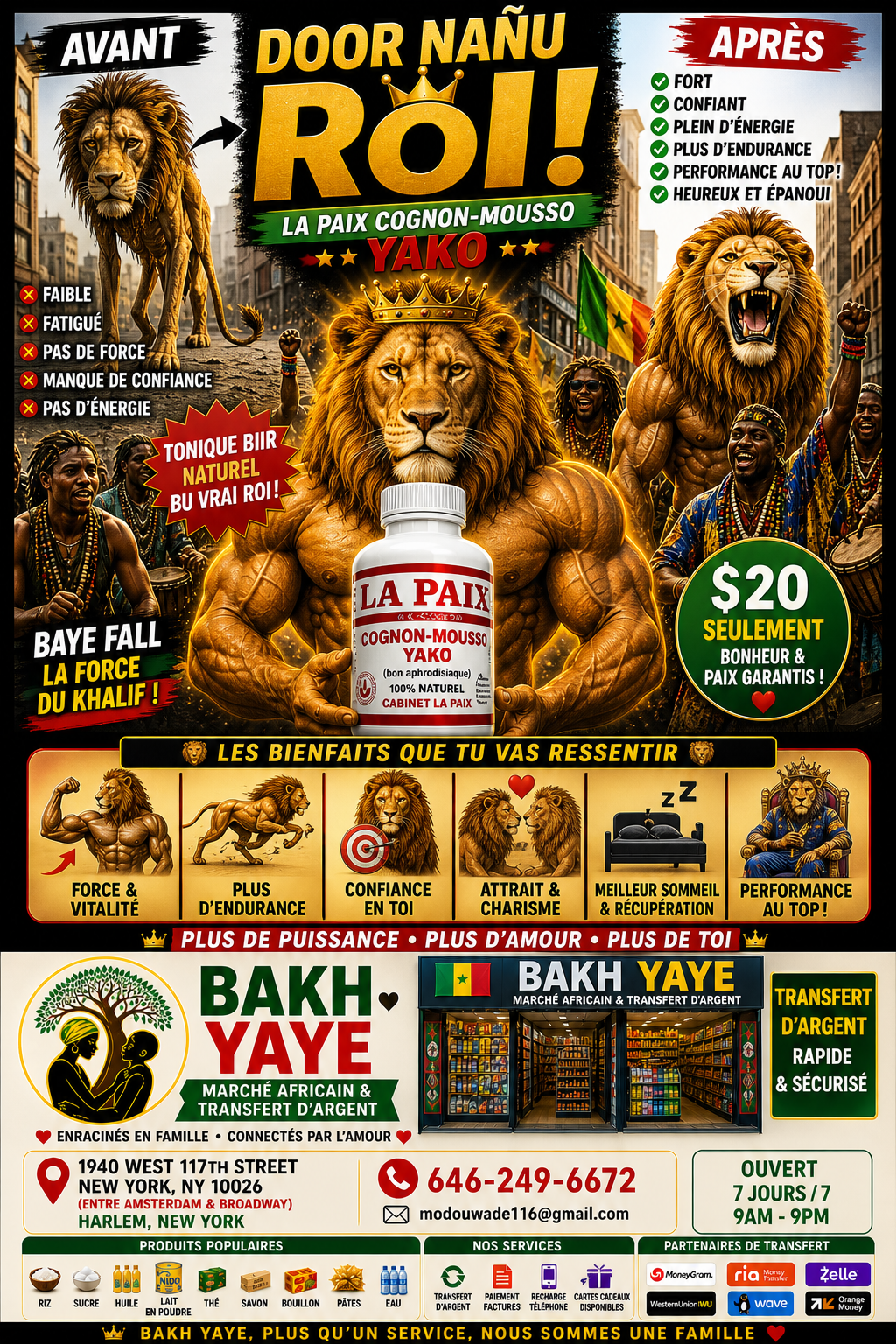 LA PAIX – Congnon-Mousso Yako Herbal Mixture