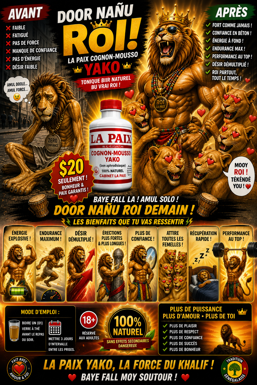 LA PAIX – Congnon-Mousso Yako Herbal Mixture