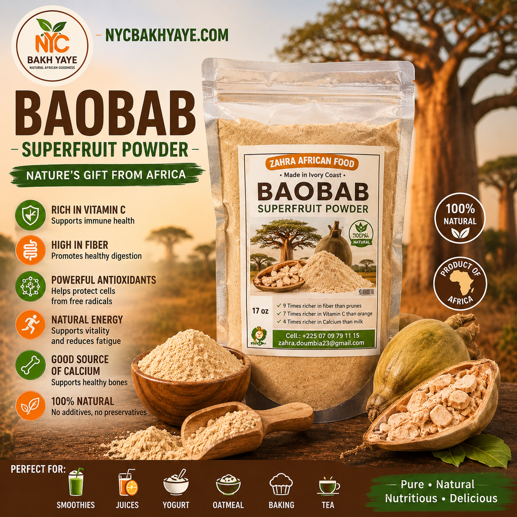 3x17 oz BAOBAB SUPERFRUIT – African Natural Energy and Wellness