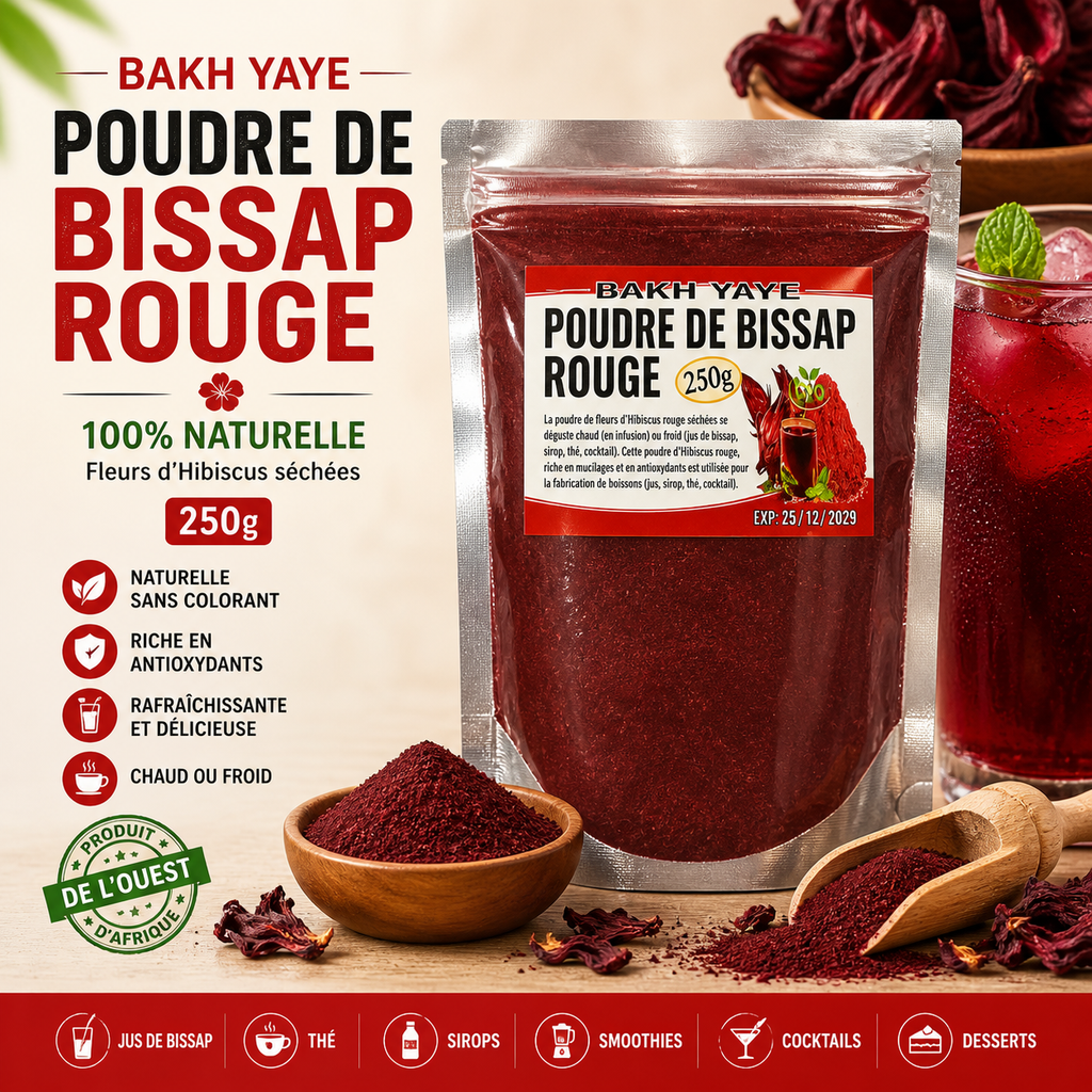 Red Bissap Powder 250g