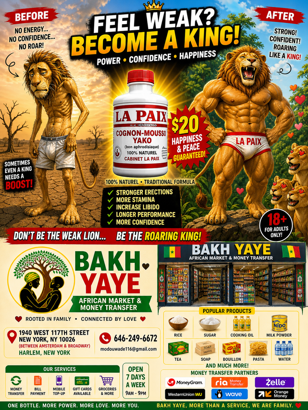 LA PAIX – Congnon-Mousso Yako Herbal Mixture