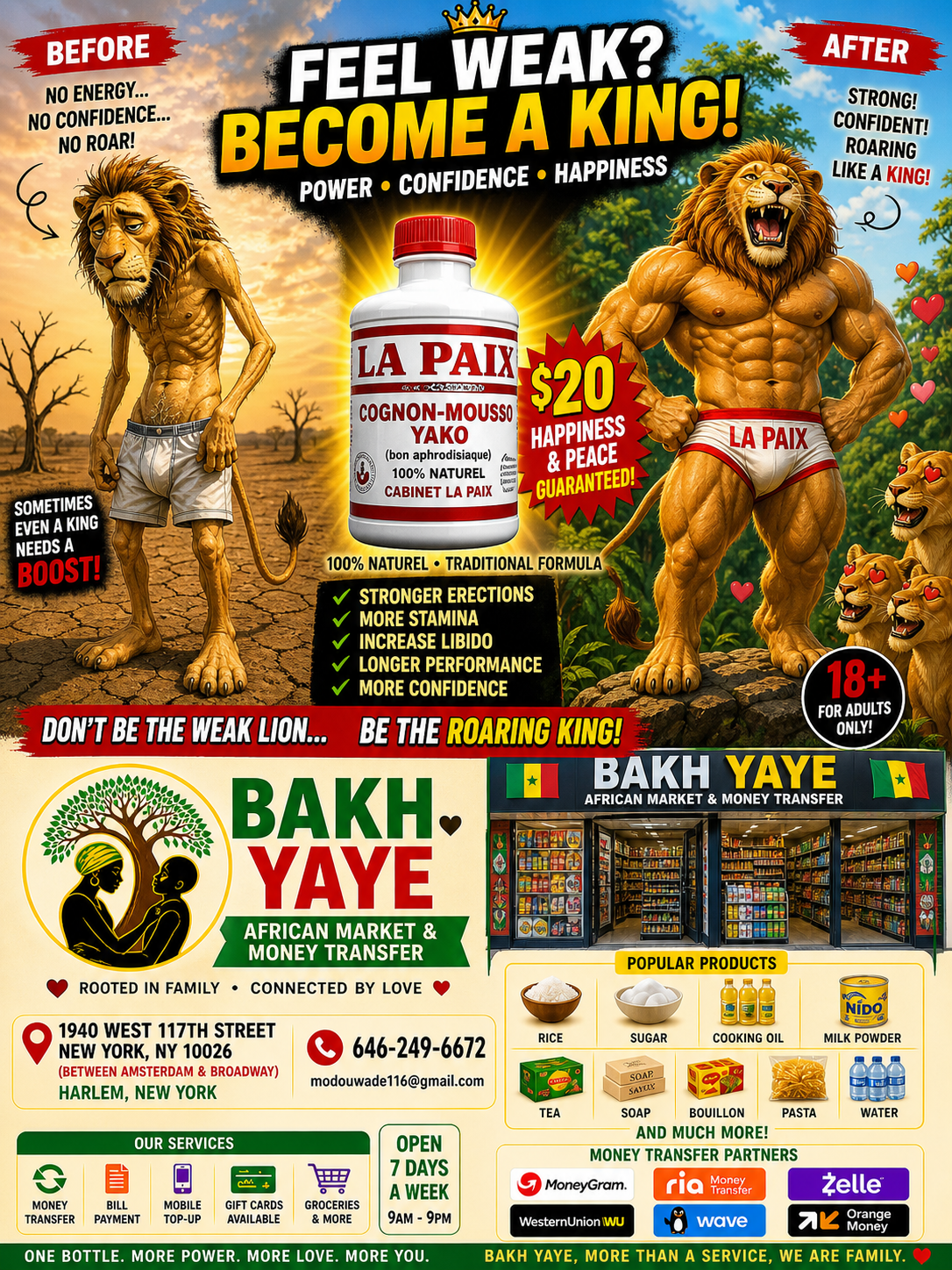 LA PAIX – Congnon-Mousso Yako Herbal Mixture