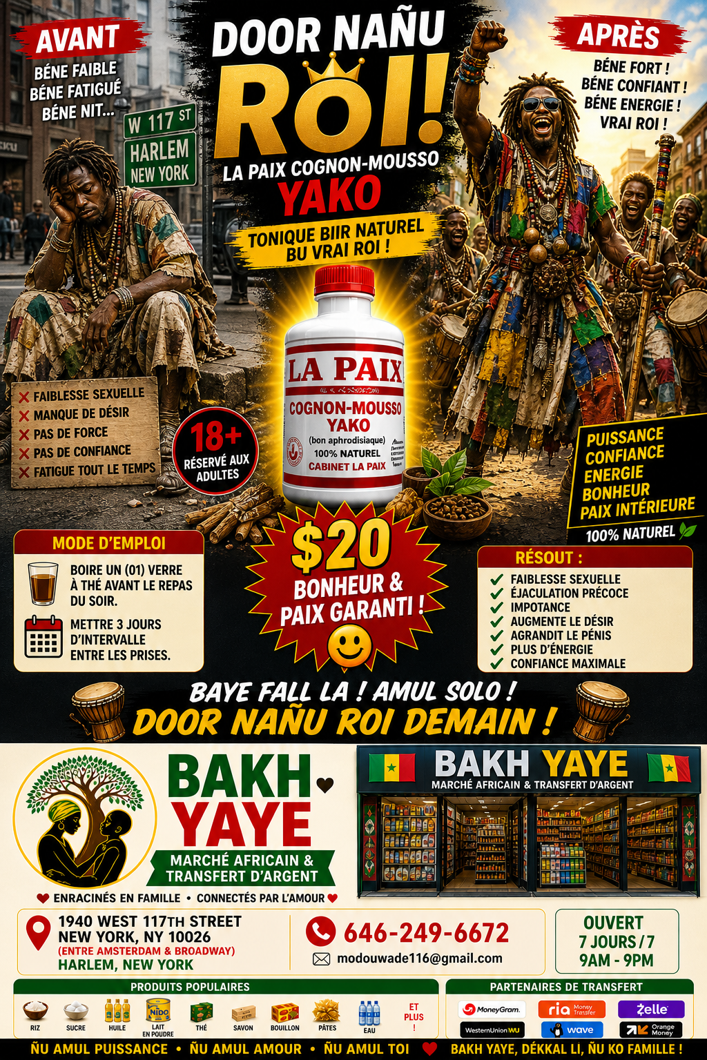 LA PAIX – Congnon-Mousso Yako Herbal Mixture