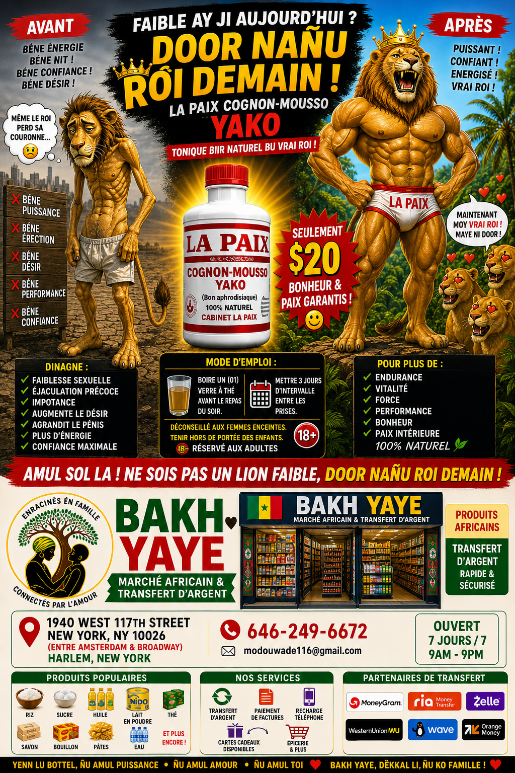 LA PAIX – Congnon-Mousso Yako Herbal Mixture